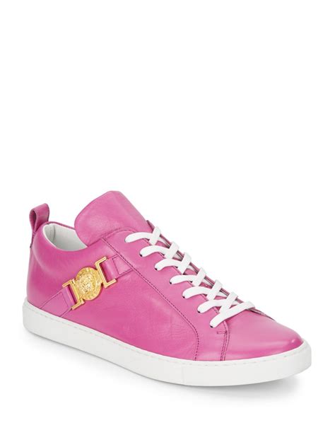 versace sneakers pink|Versace shoes new collection.